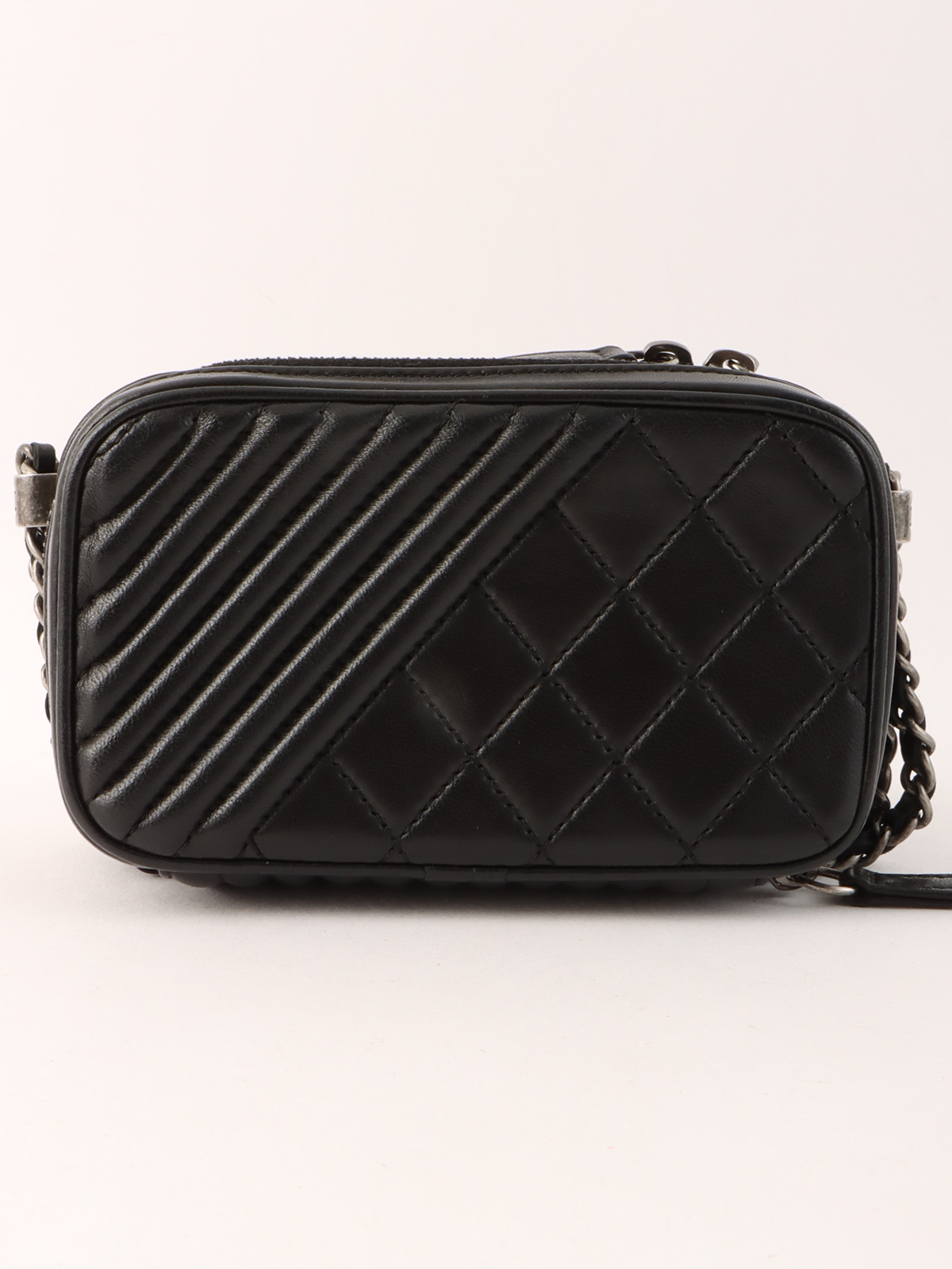 CHANEL 2014年頃製 ココボーイチェーンショルダーバッグ